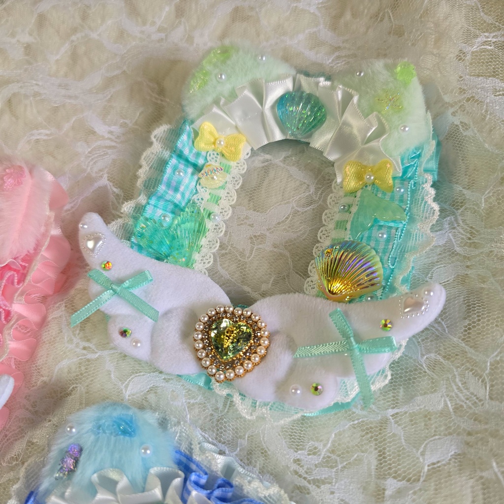 硬質ケース トレカサイズ マーメイドねこちゃん