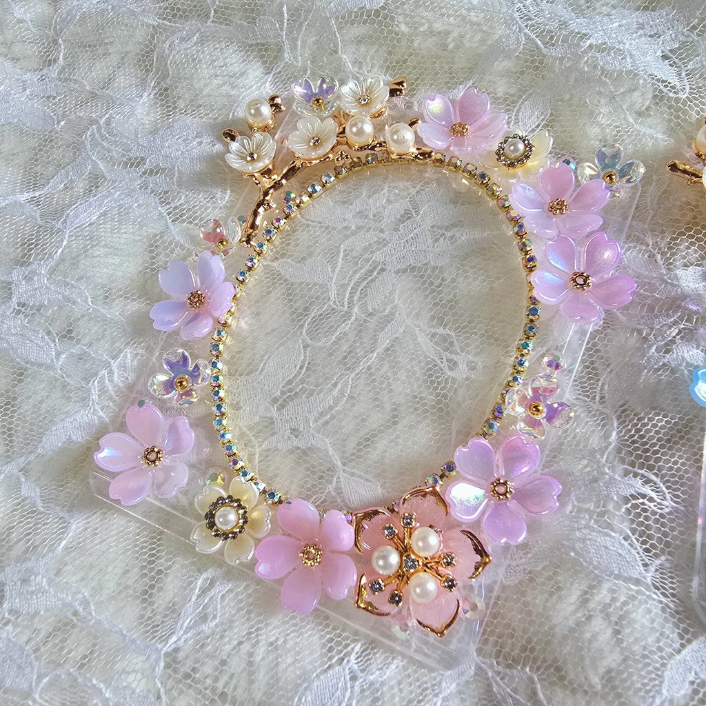 デコケース トレカサイズ 花見日和