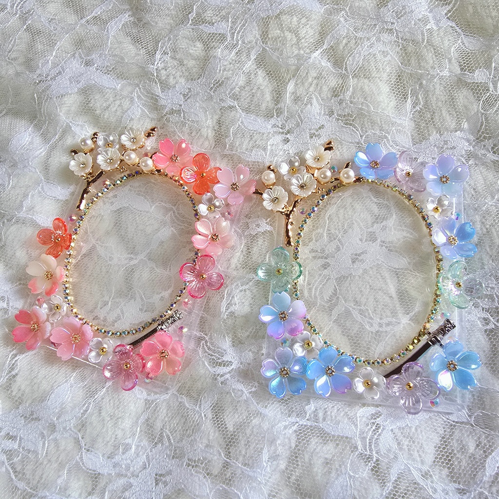 デコケース トレカサイズ 守護桜