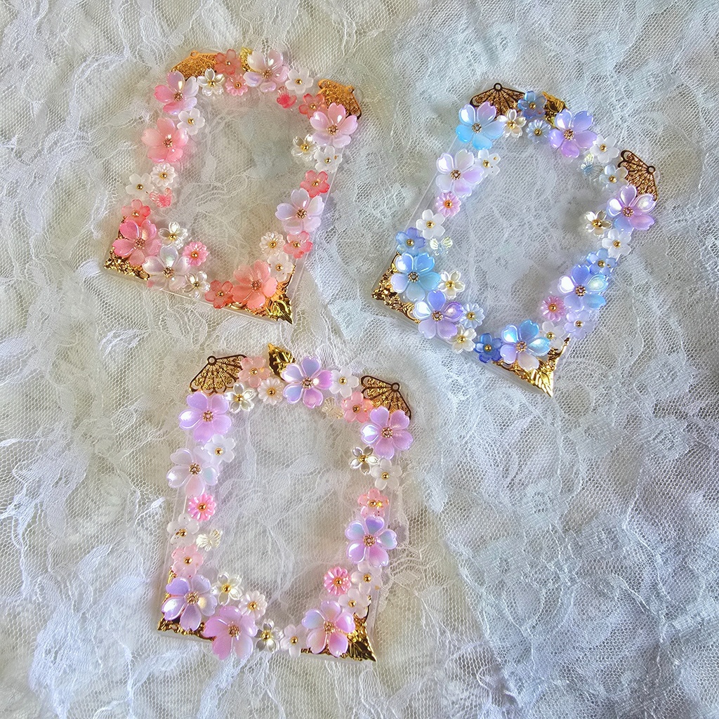 デコケース トレカサイズ 咲麗ら