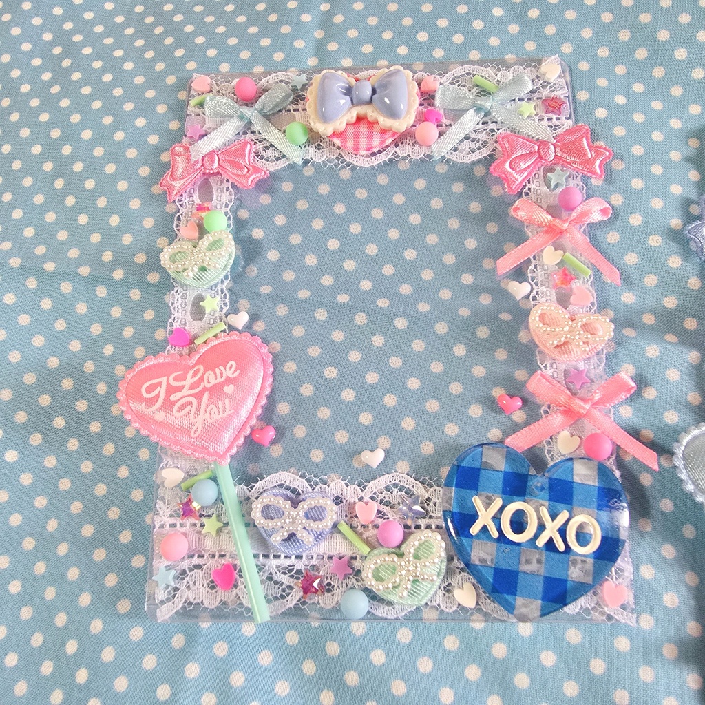 デコケース ブロマイドサイズ 🍬💓𝕤𝕦𝕘𝕒𝕣×𝕤𝕦𝕘𝕒𝕣🎀🍭︎