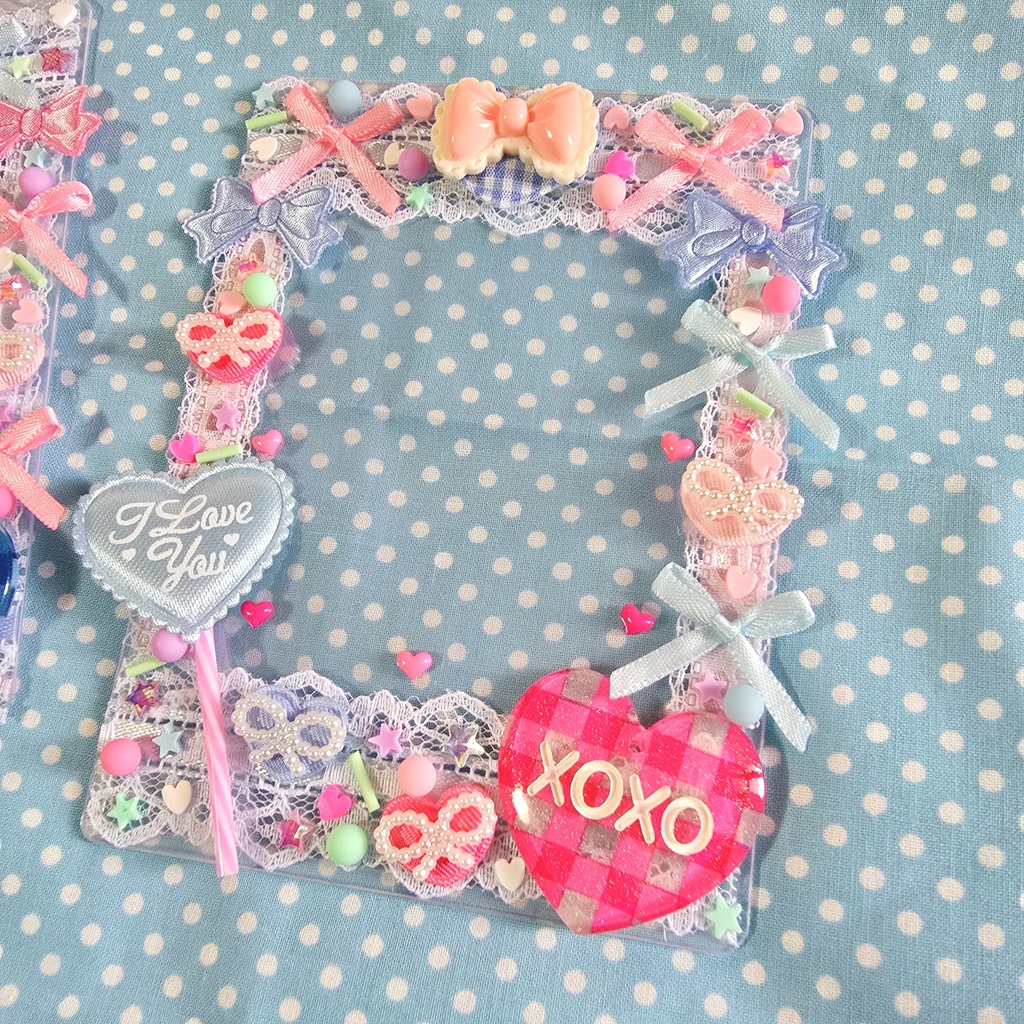 デコケース ブロマイドサイズ 🍬💓𝕤𝕦𝕘𝕒𝕣×𝕤𝕦𝕘𝕒𝕣🎀🍭︎