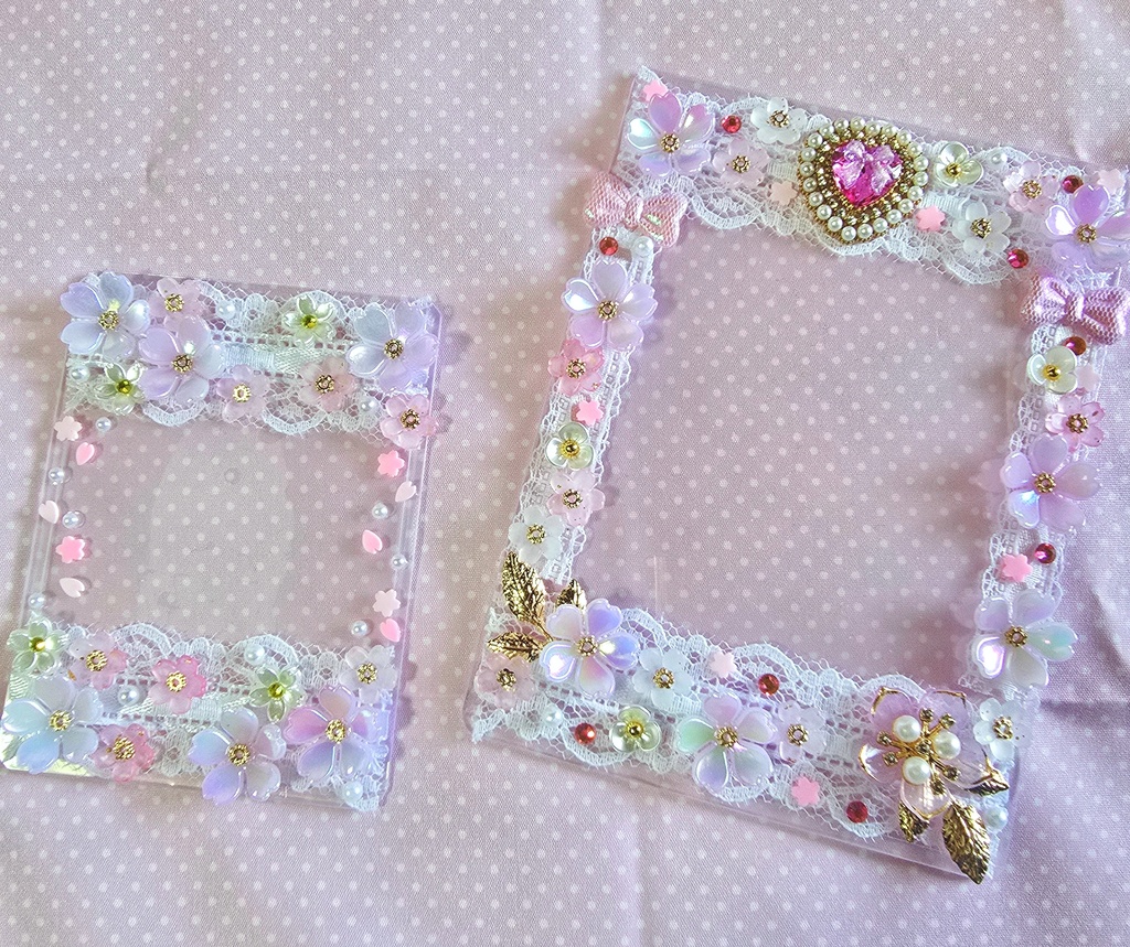 デコケース ブロマイド/トレカサイズ 桜夢色