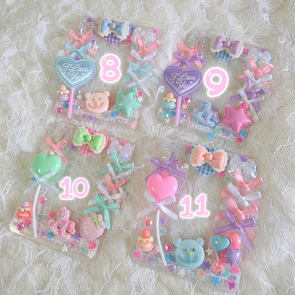 硬質ケース トレカサイズ 𝕤𝕦𝕘𝕒𝕣×𝕤𝕨𝕖𝕖𝕥🩷🦄🩵