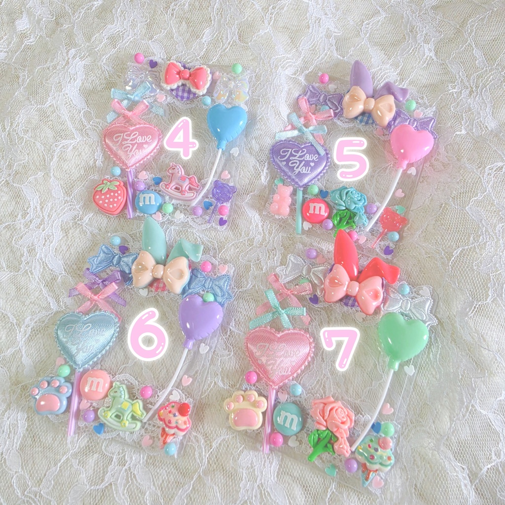 硬質ケース トレカサイズ 𝕤𝕦𝕘𝕒𝕣×𝕤𝕨𝕖𝕖𝕥🩷🦄🩵