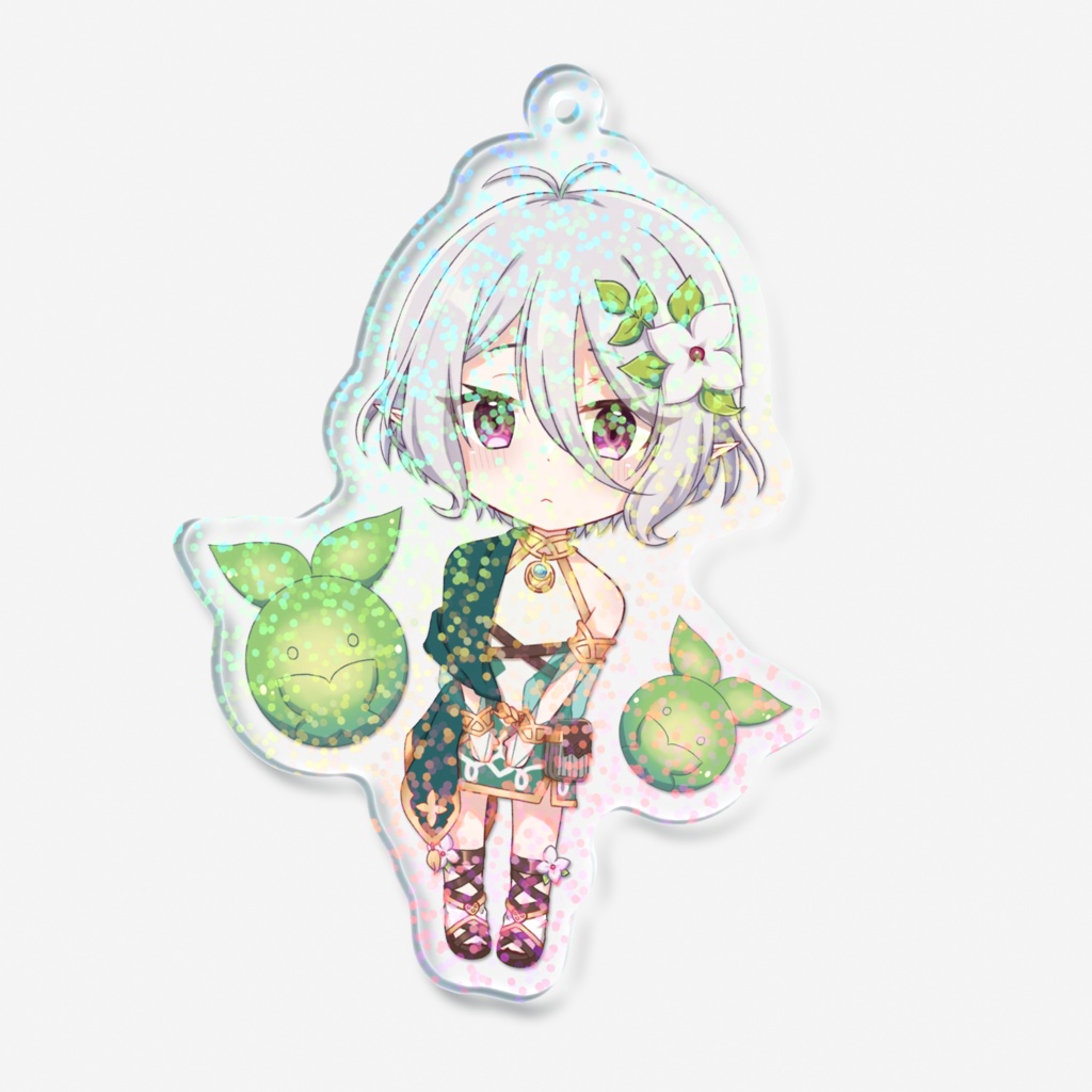 コッコロホログラムアクリルキーホルダー