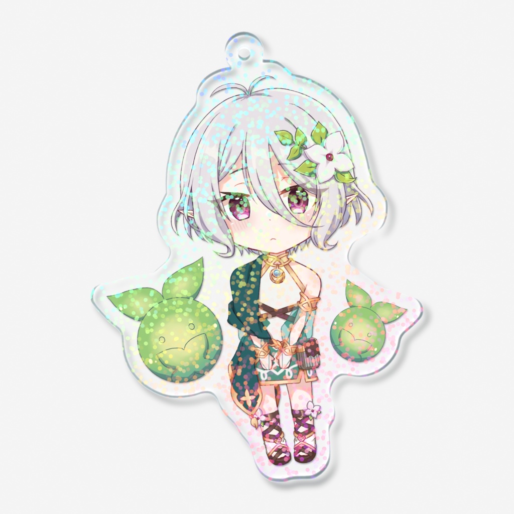 コッコロホログラムアクリルキーホルダー