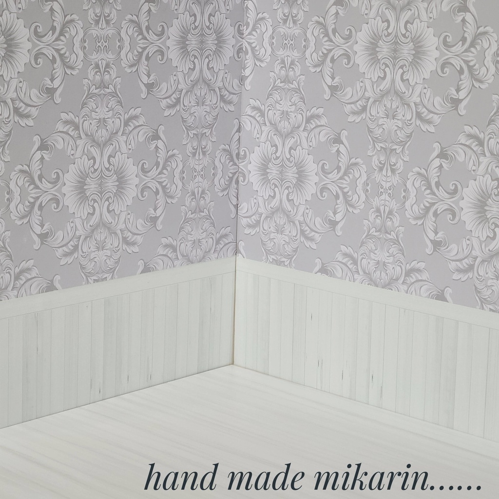 【送料込】背景撮影ボード(グレー模様)【ドールハウス】