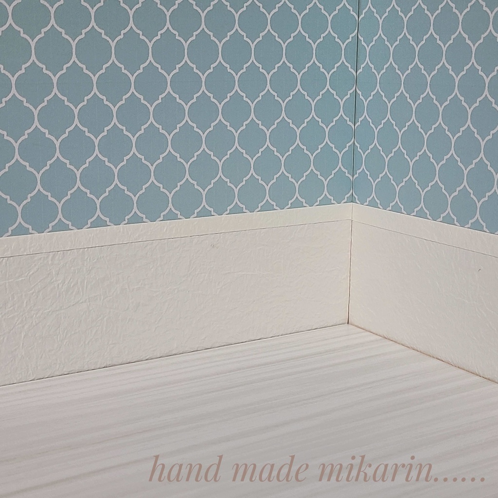 【送料込】背景撮影ボード(タイル)【ドールハウス】