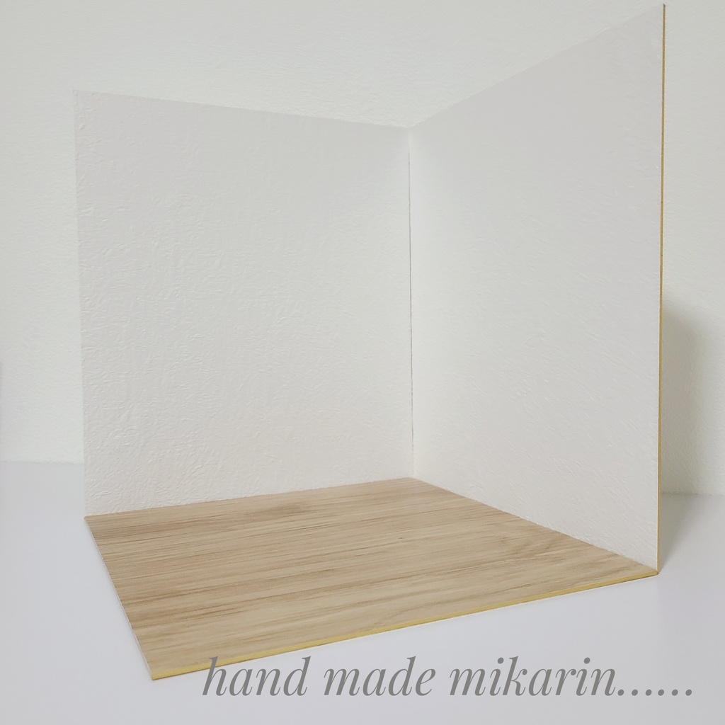 【送料込】背景撮影ボード(ホワイト④)【ドールハウス】