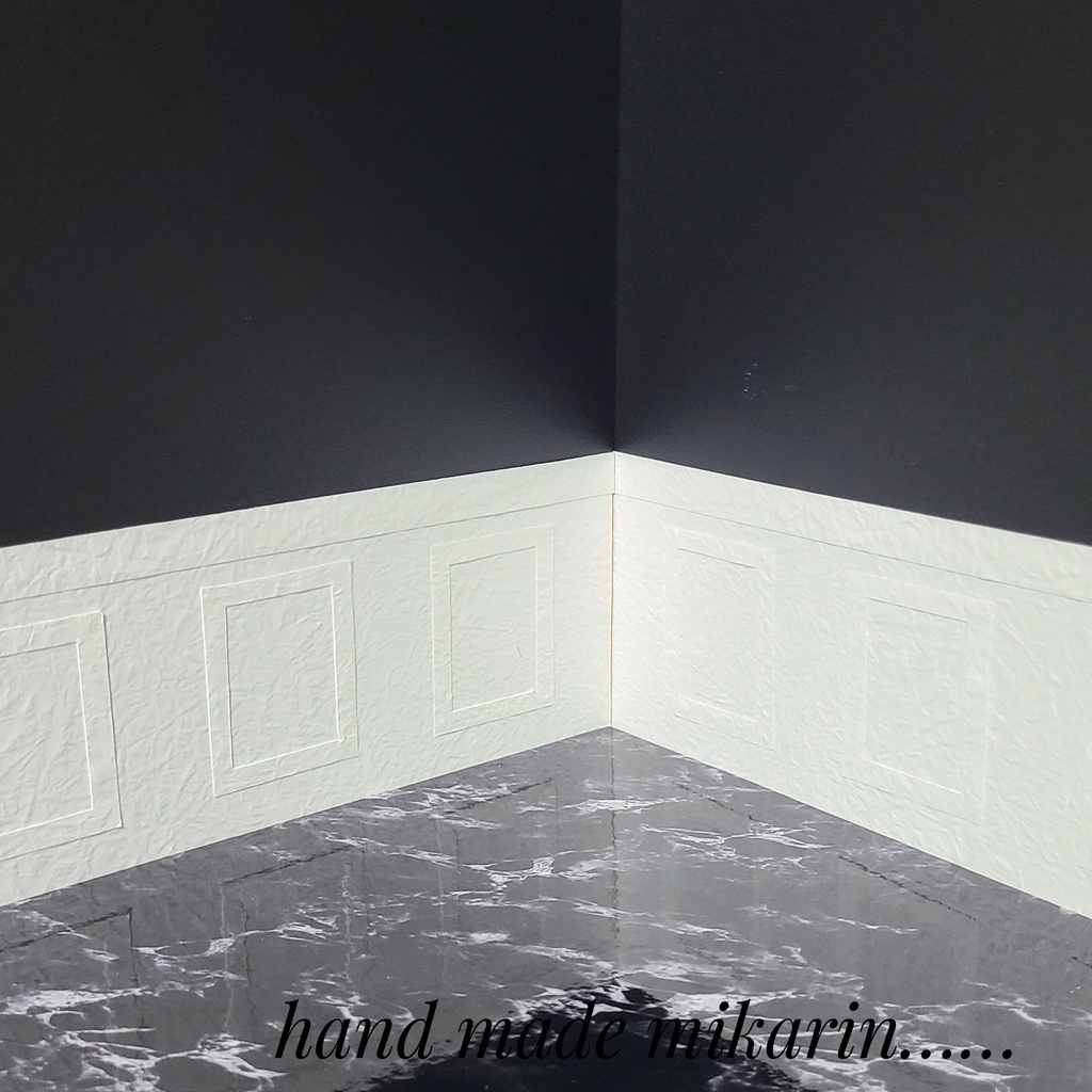 【送料込】背景撮影ボード(ブラック①)【ドールハウス】