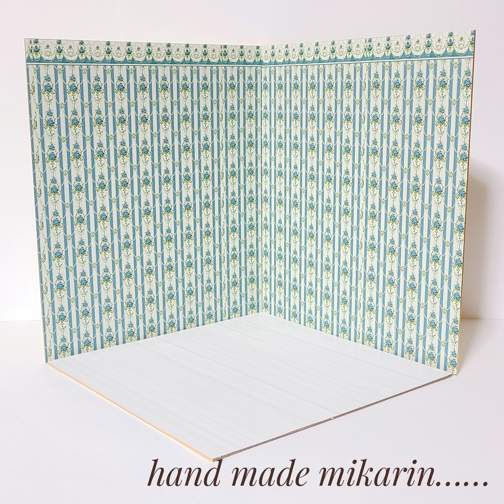 【送料込】背景撮影ボード(エレガント)【ドールハウス】