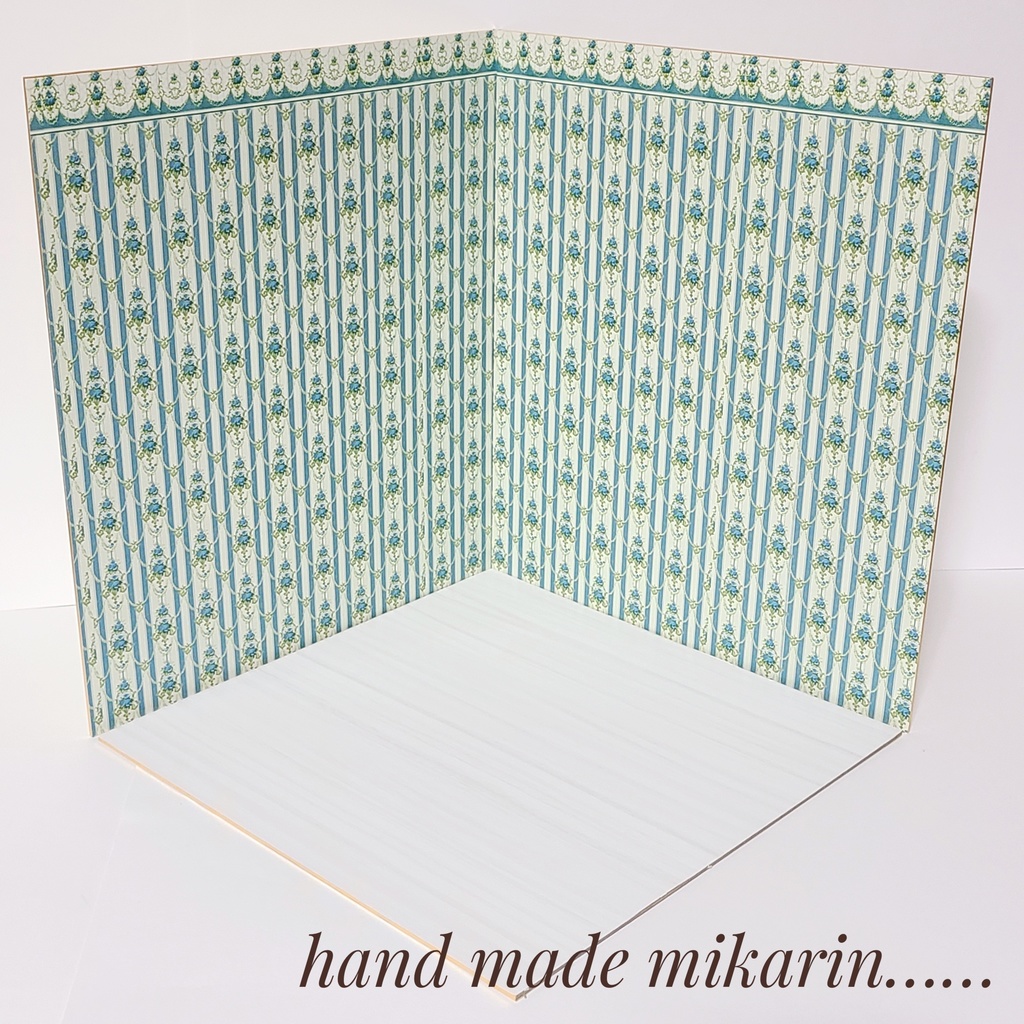 【送料込】背景撮影ボード(エレガント)【ドールハウス】