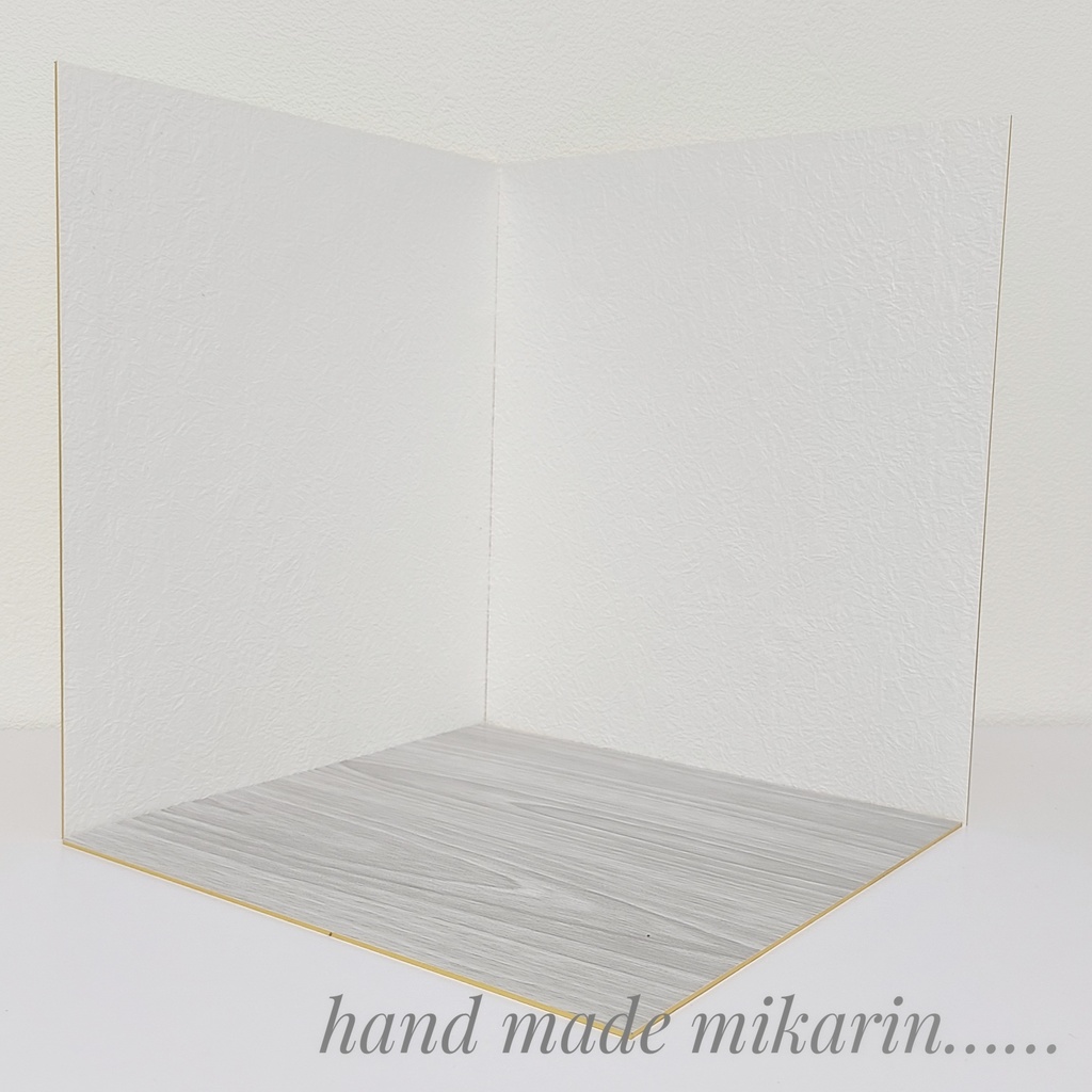 【送料込】背景撮影ボード(ホワイト⑤)【ドールハウス