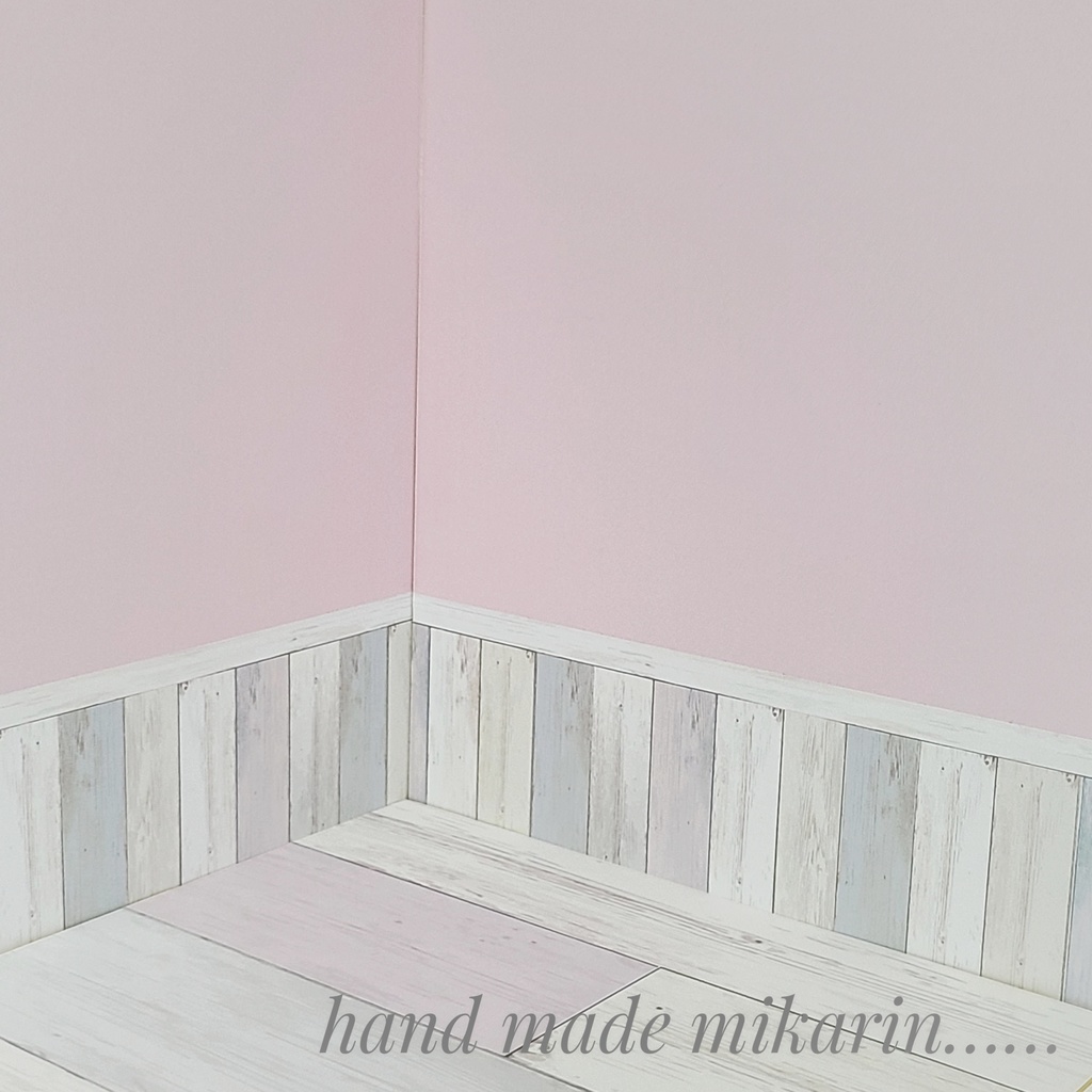 【送料込】背景撮影ボード(ピンク×シャビー)【ドールハウス】