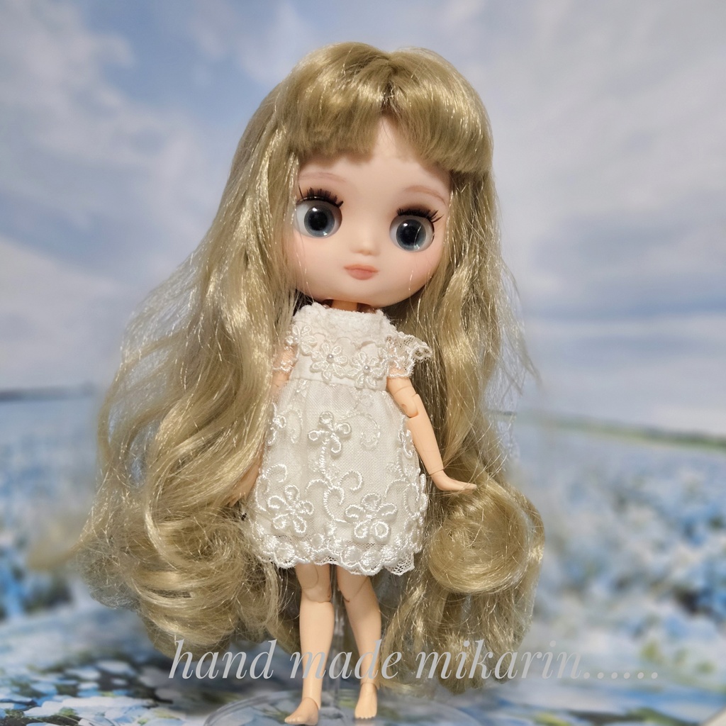 【送料込】背景撮影ボード(ネモフィラ)【ドールハウス】