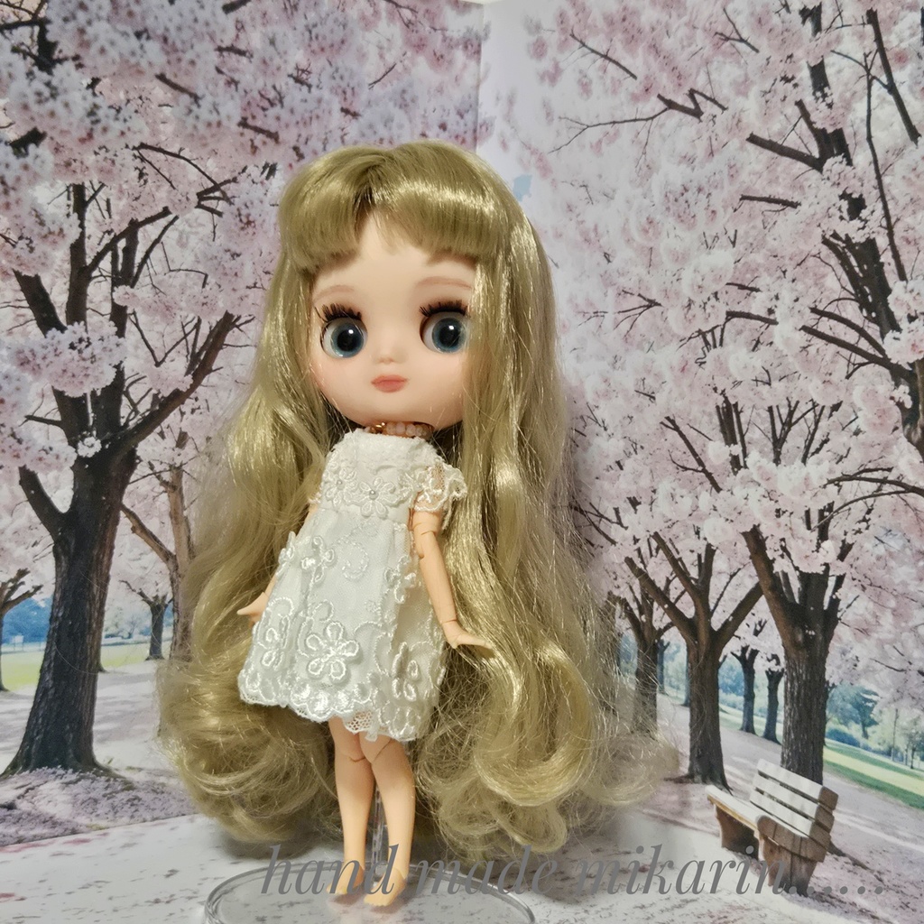 【送料込】背景撮影ボード(桜)【ドールハウス】