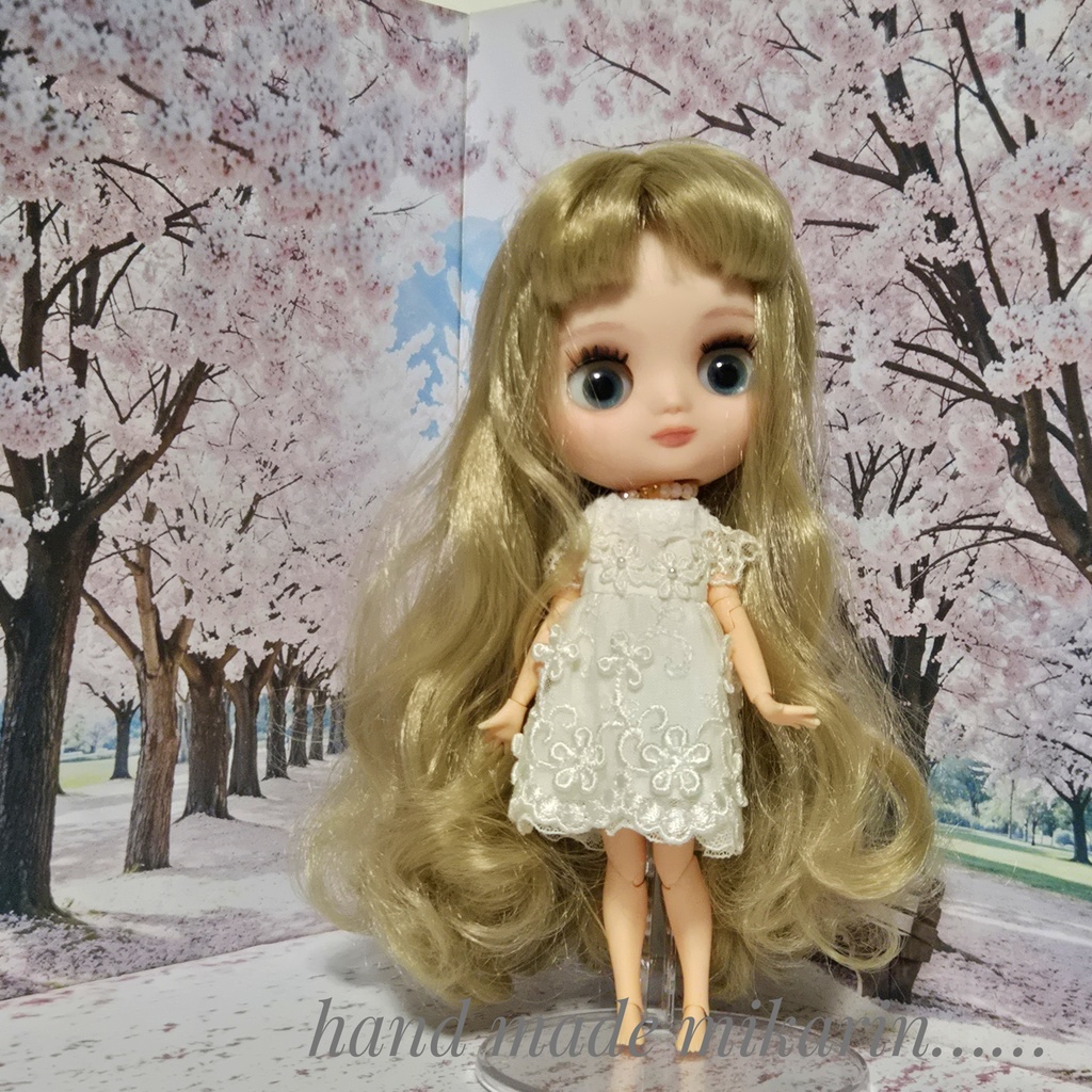 【送料込】背景撮影ボード(桜)【ドールハウス】