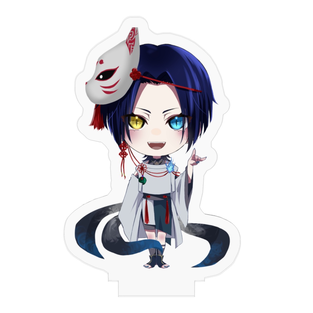 アクリルフィギュア(ちび夜狐)