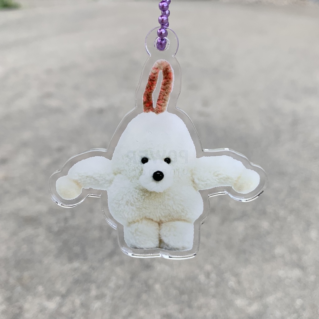 【在庫品】パワーお守りアクリルキーホルダー
