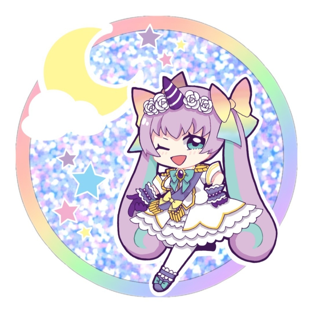 ぐらにゅーアクリルコースター