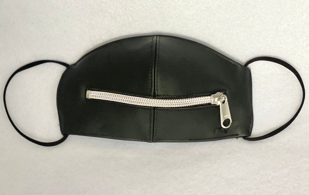 第3回目は12月から販売開始予定 【第2回】受注生産 Mask Villainレザーマスク ファスナー付き