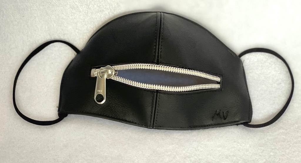 第3回目は12月から販売開始予定 【第2回】受注生産 Mask Villainレザーマスク ファスナー付き