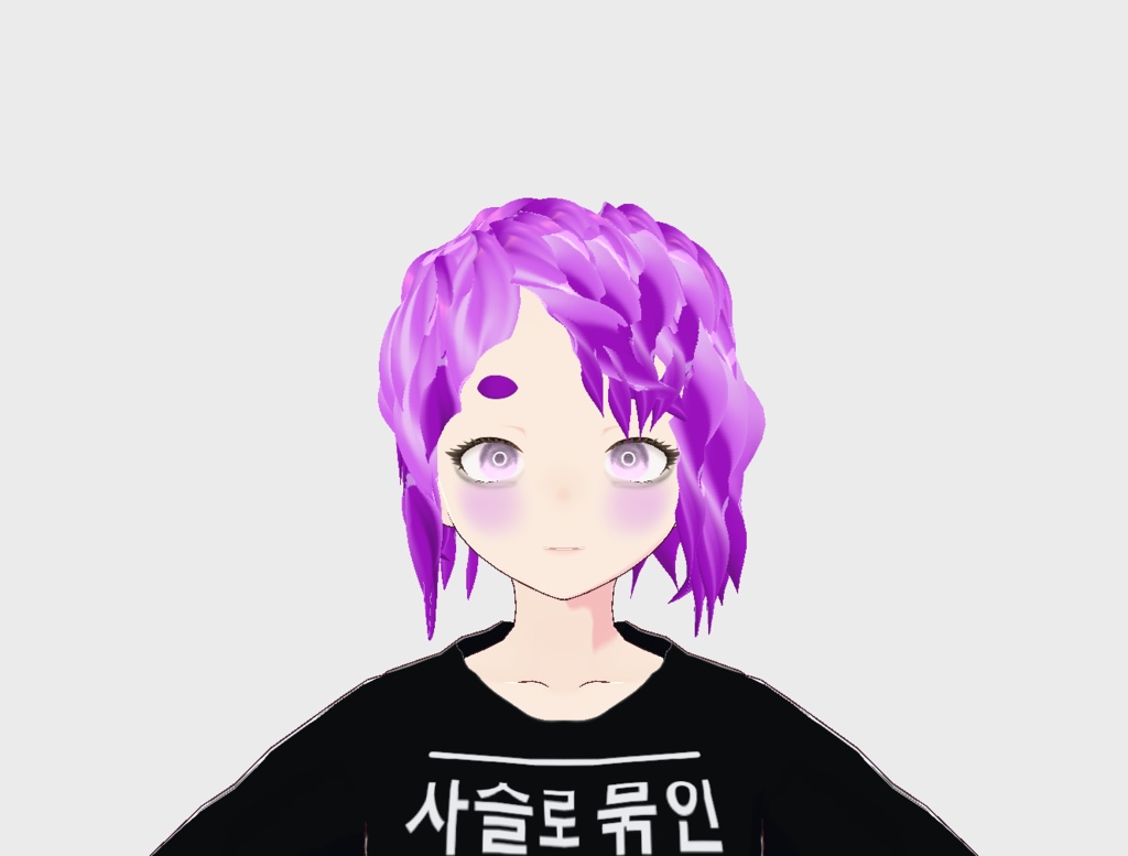 vroid emo hair