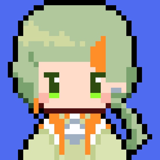 合成音声ドット絵アクリルキーホルダー