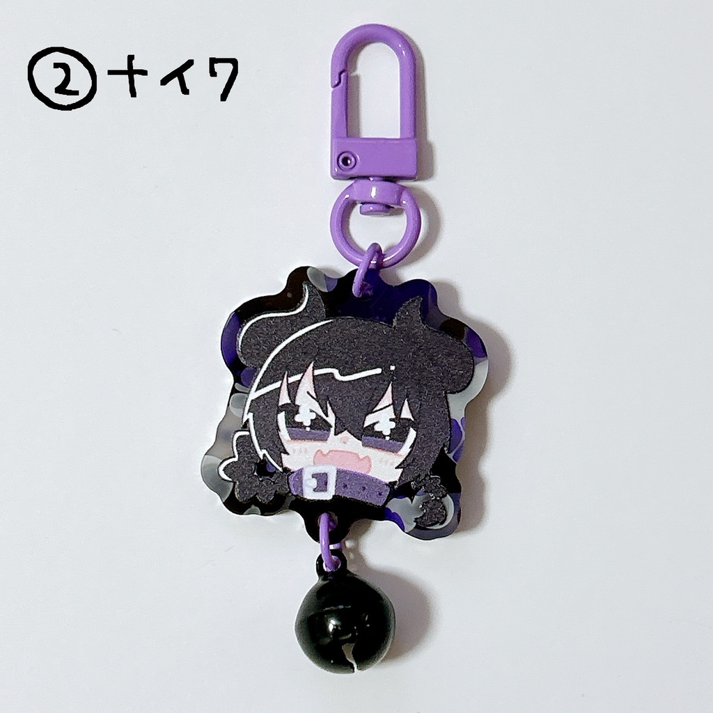 鈴つきアクキー