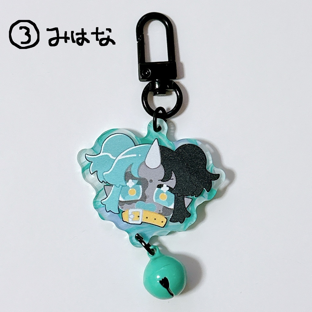 鈴つきアクキー