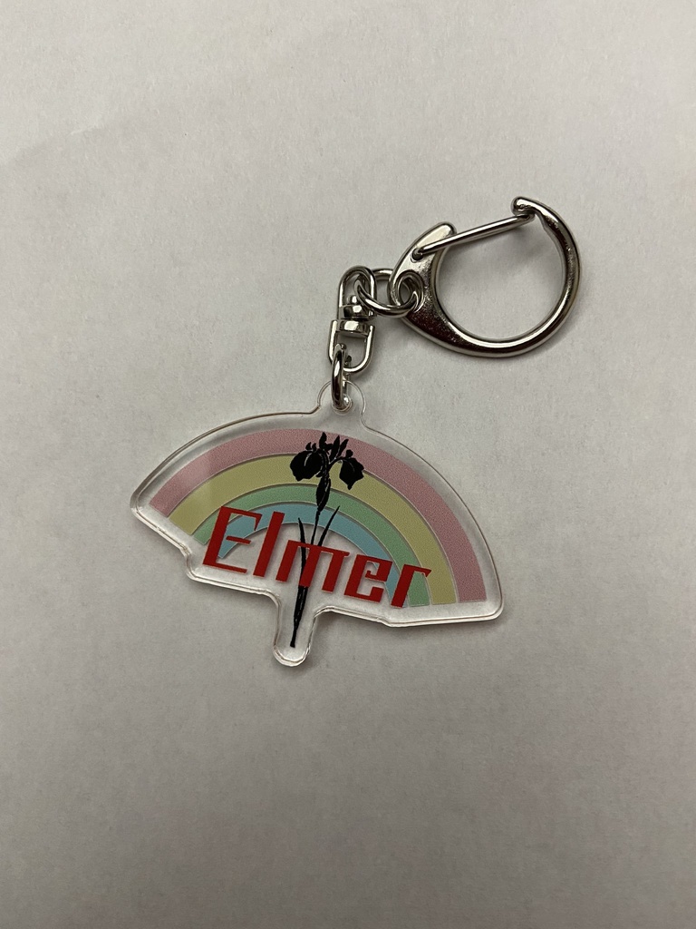 エルマーロゴアクリルキーホルダー(小)