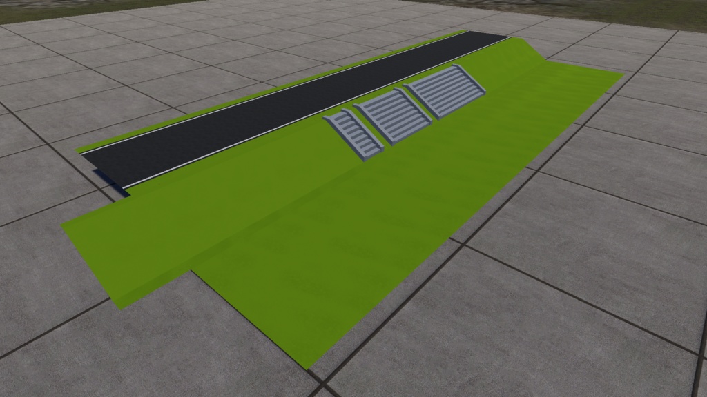 【VRChat】Riverbank Set / 河川敷再現アセット