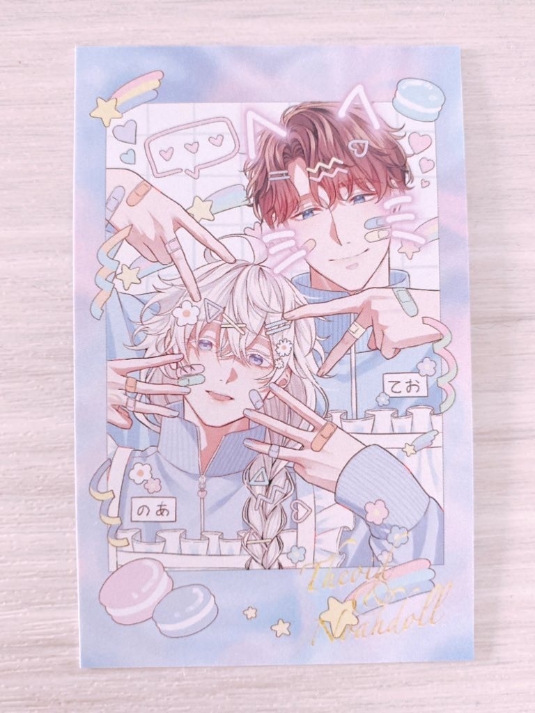 チェキ風カード(テオノア)