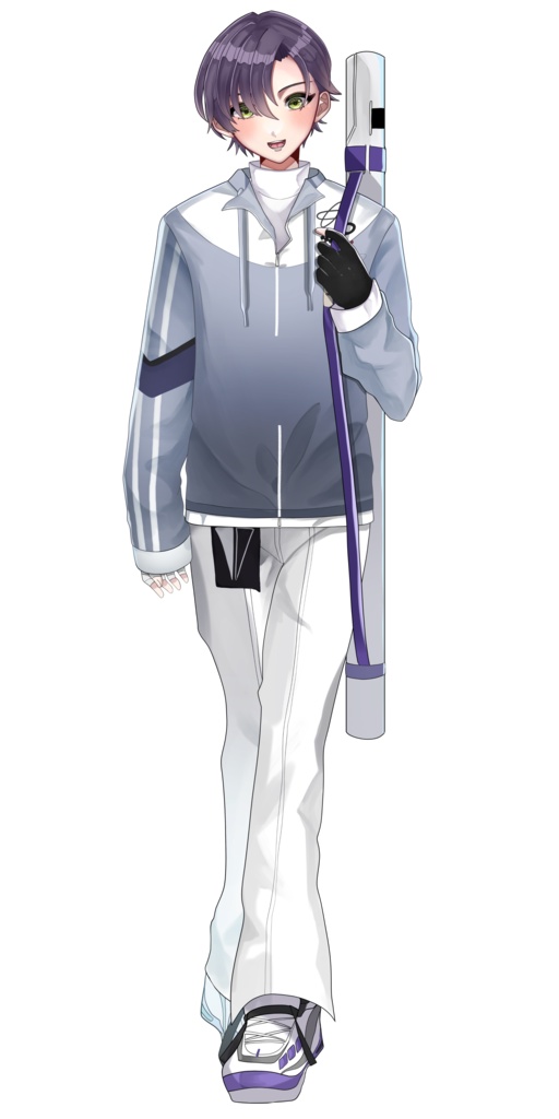 オバフロ刀也Live2Dモデル