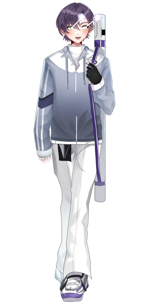 オバフロ刀也Live2Dモデル