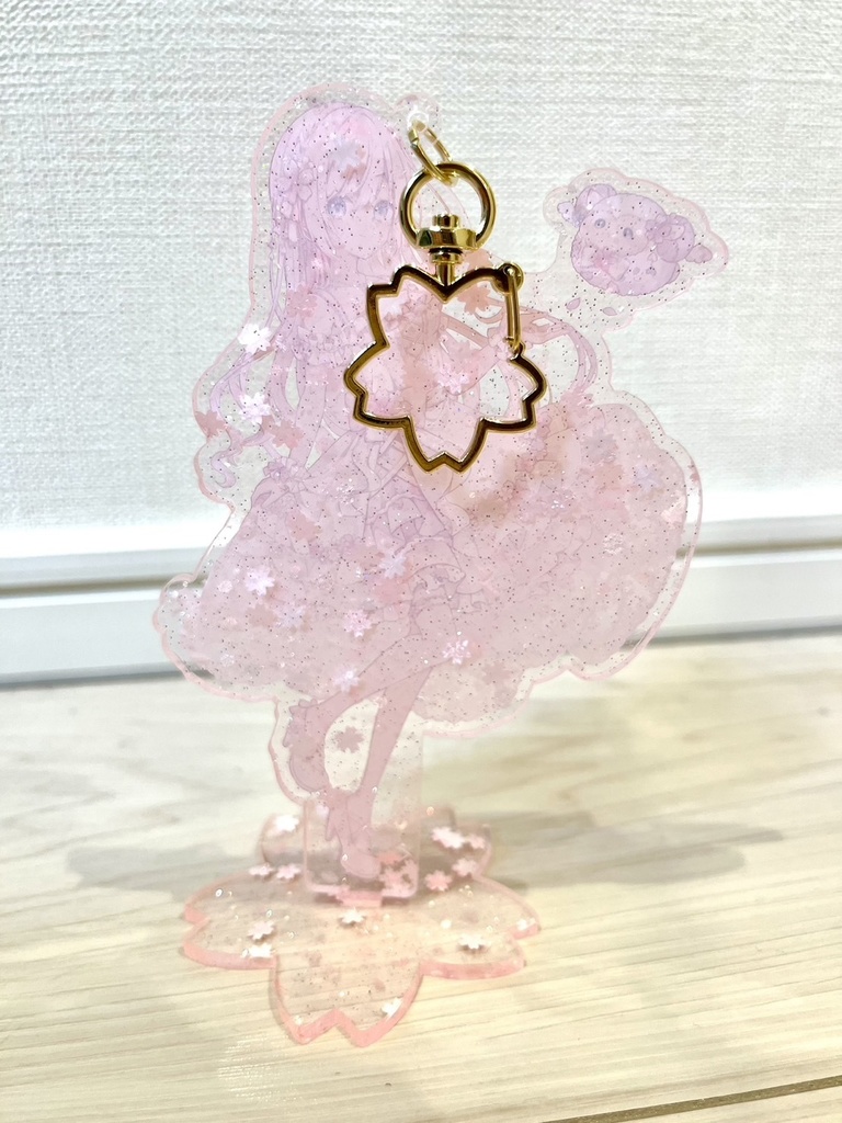 桜音ふう桜アクリルスタンド兼キーホルダー