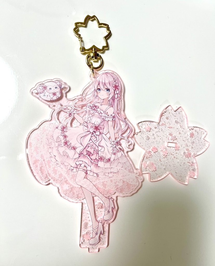 桜音ふう桜アクリルスタンド兼キーホルダー