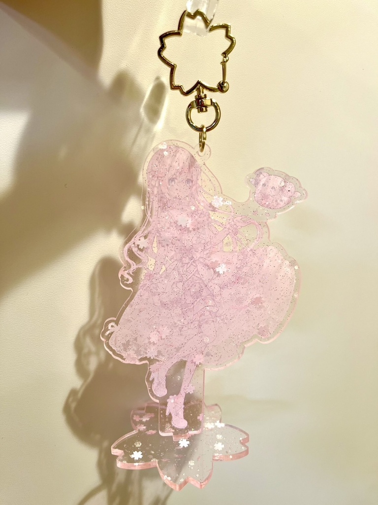 桜音ふう桜アクリルスタンド兼キーホルダー