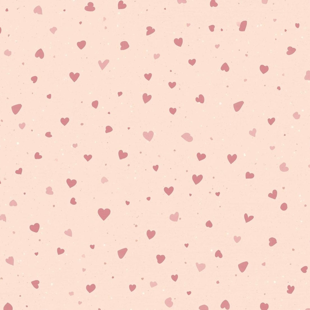 バレンタイン デジタルペーパー|4枚セット ピンク Valentine Digital Paper