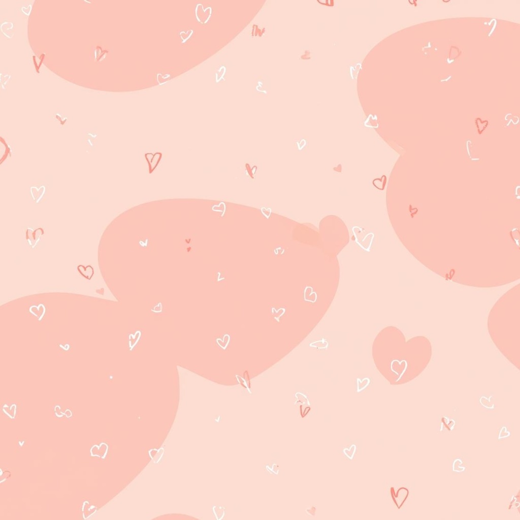 バレンタイン デジタルペーパー|4枚セット ピンク Valentine Digital Paper
