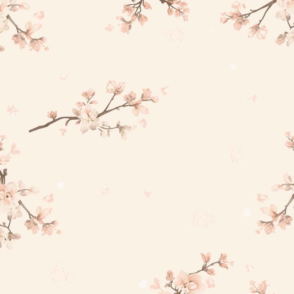 花柄 デジタルペーパー 4枚セット|flower Digital Paper