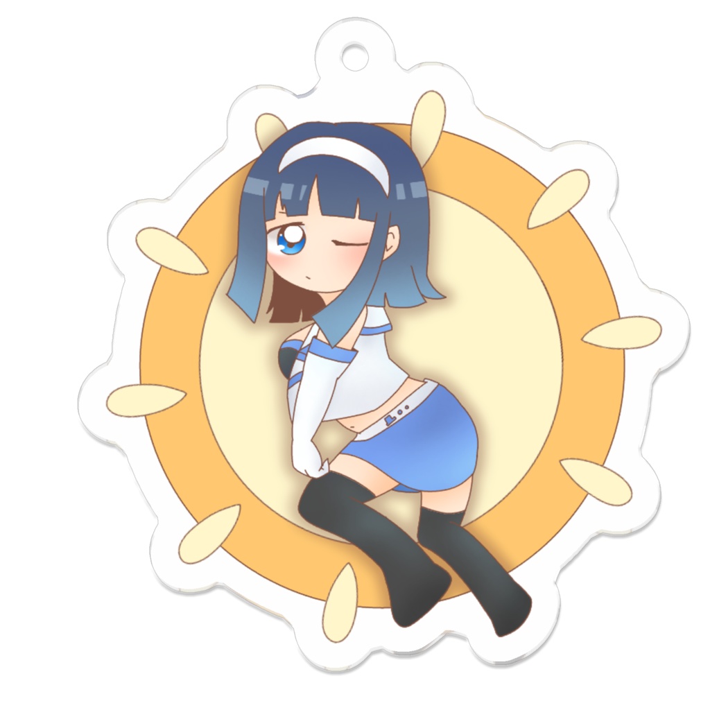 P.K.アクリルキーホルダー