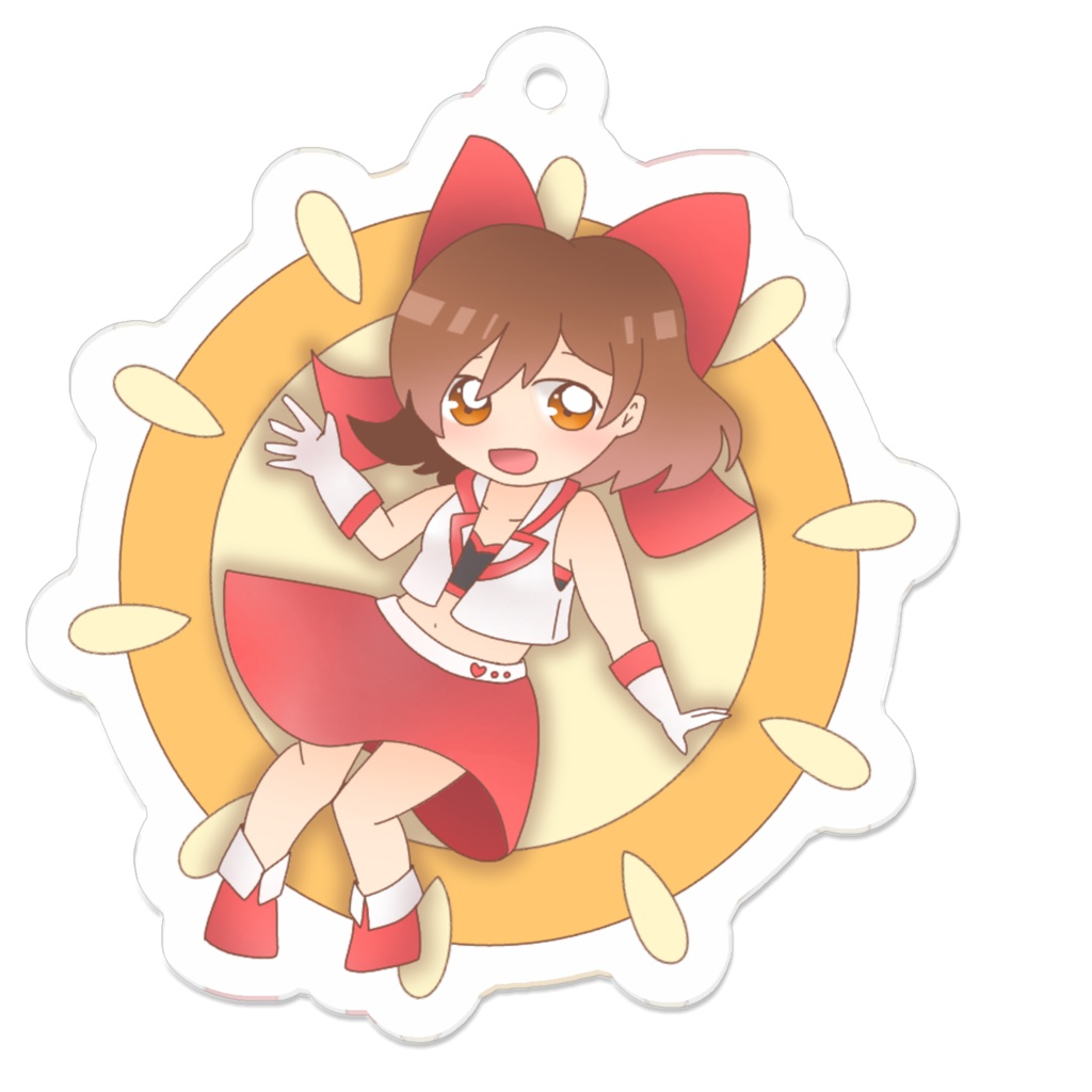 P.K.アクリルキーホルダー