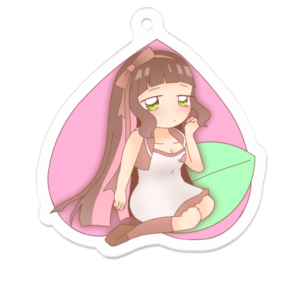 VIVId♡Peachアクリルキーホルダー