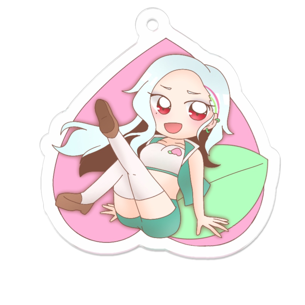 VIVId♡Peachアクリルキーホルダー