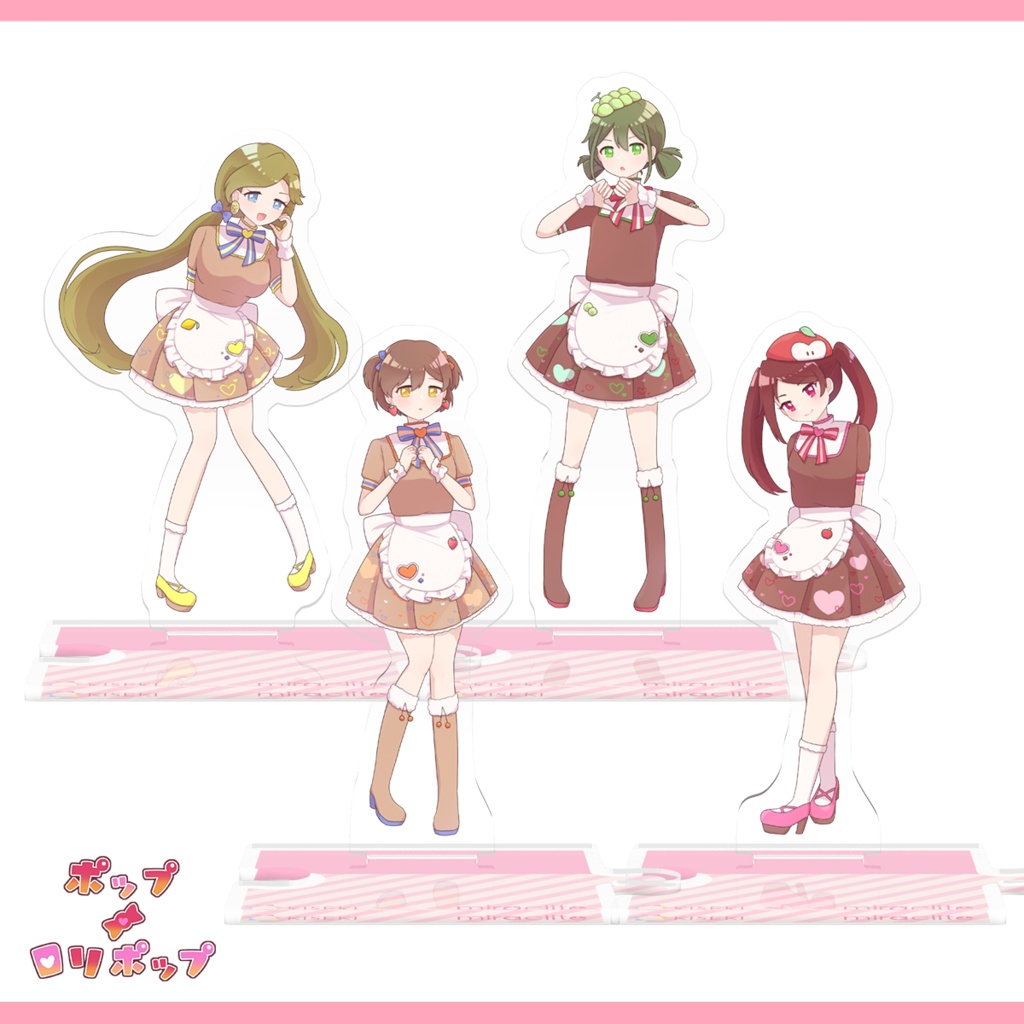 miracliteつながるアクスタ(ユニット2nd衣装ver.)