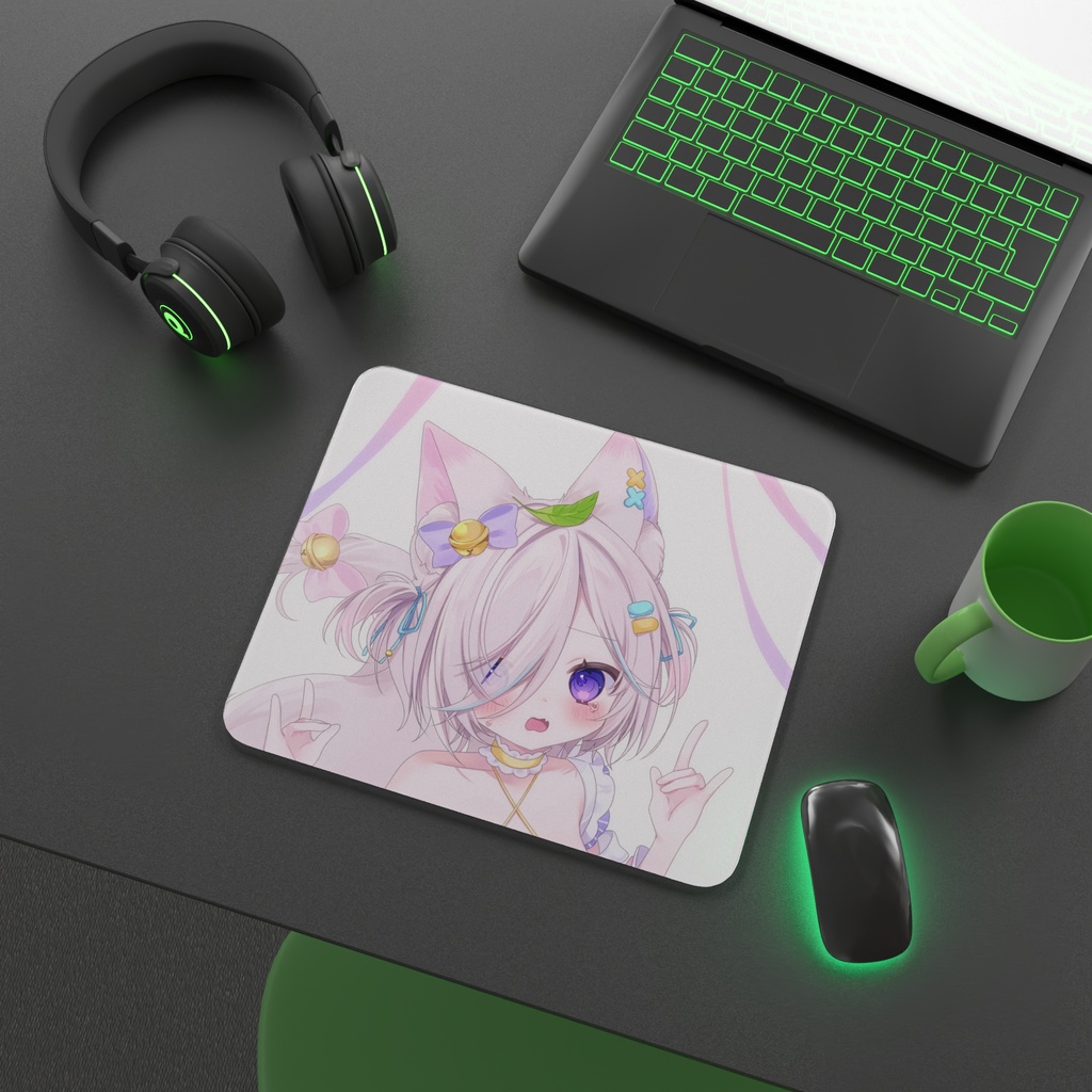 ガラスマウスパッド