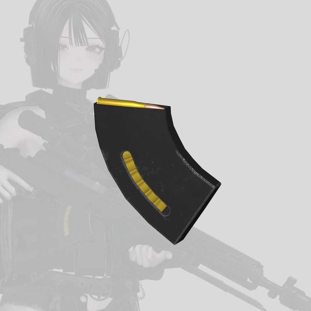 【MA対応】VRChat向け銃ギミック「SVT-40 - IRBIS」