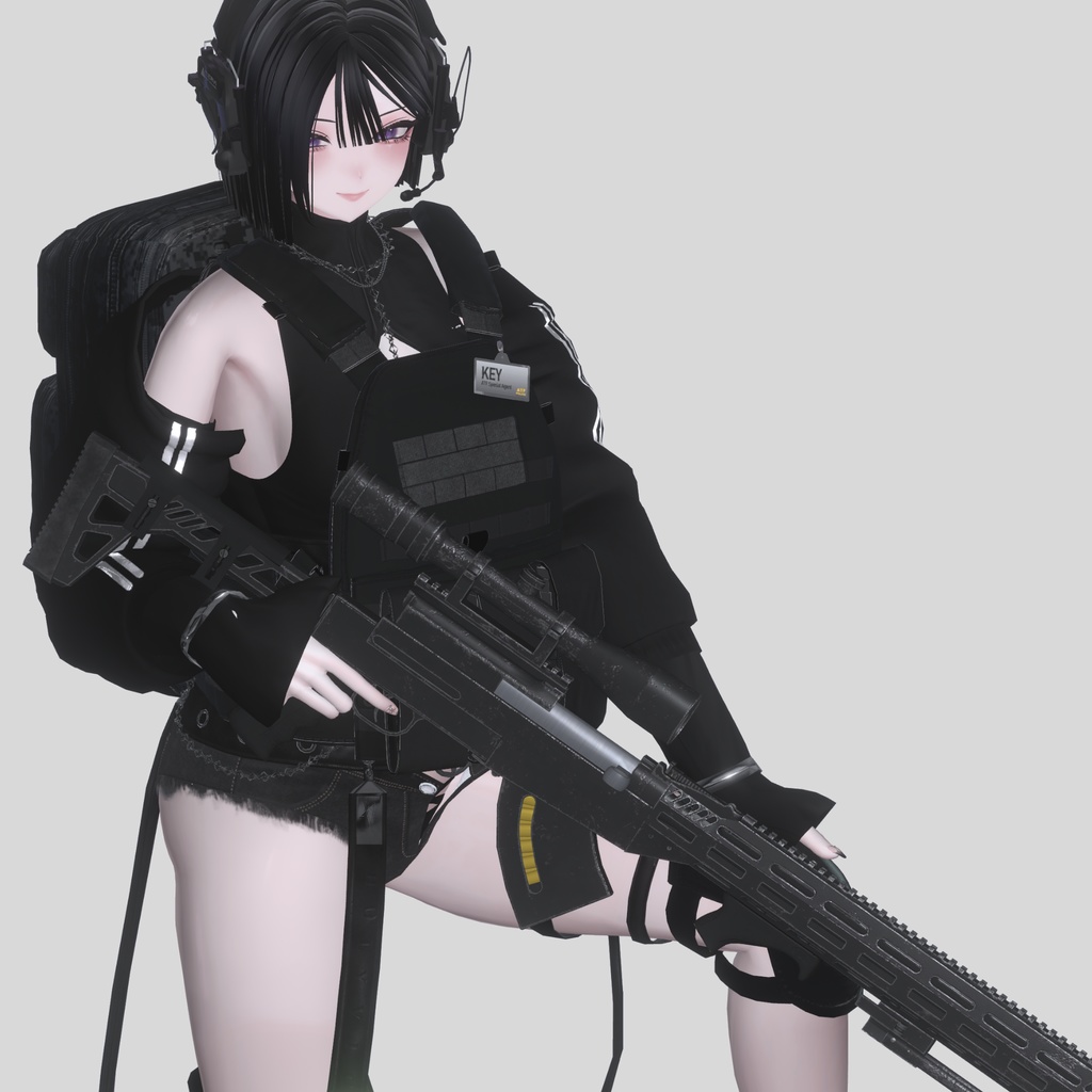 【MA対応】VRChat向け銃ギミック「SVT-40 - IRBIS」